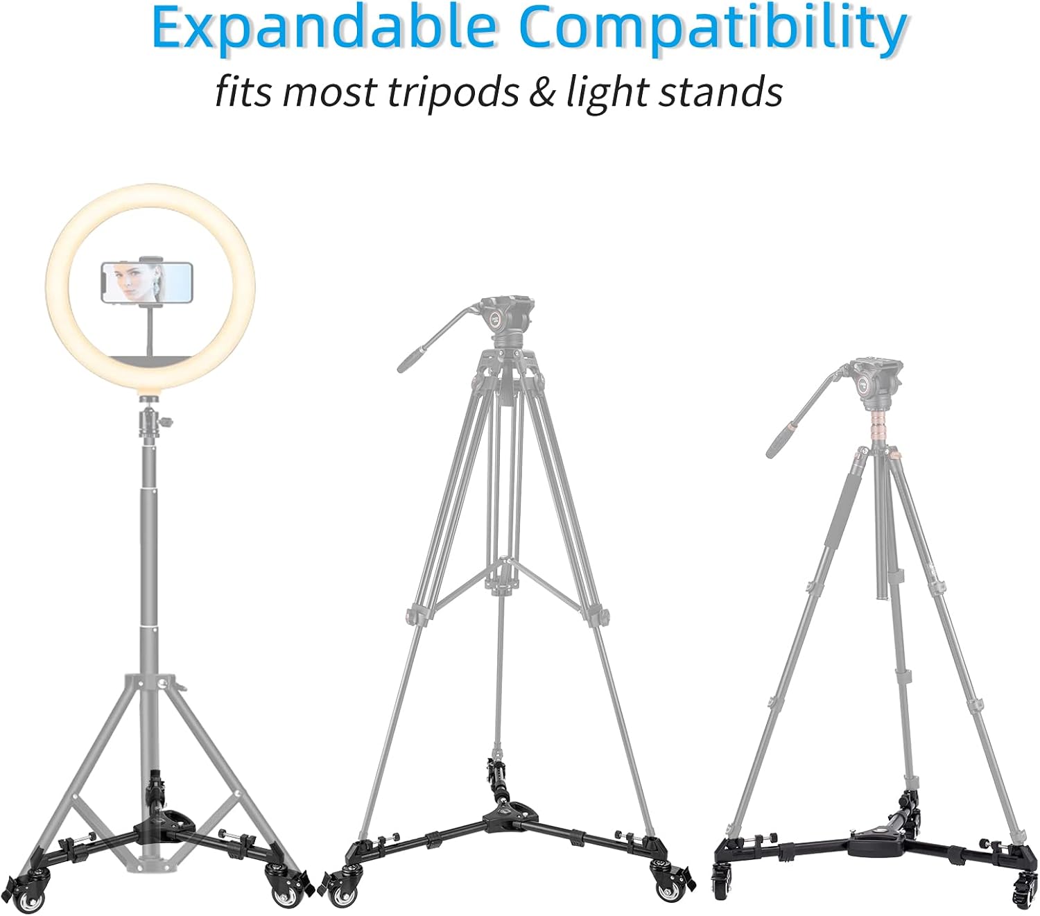 Cayer TD03 Tripod Dolly