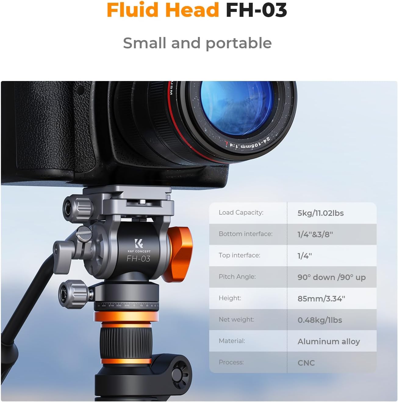 Video Tripod Fluid Heads Compared: K&F Concept, SIRUI, and SmallRig at the $100–$300 Mark