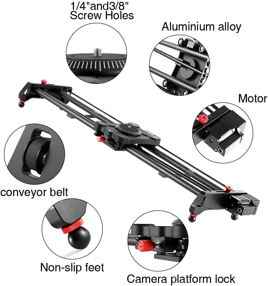 GVM Great Video Maker Camera Motorized Slider